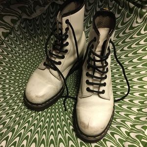 White doc martens
